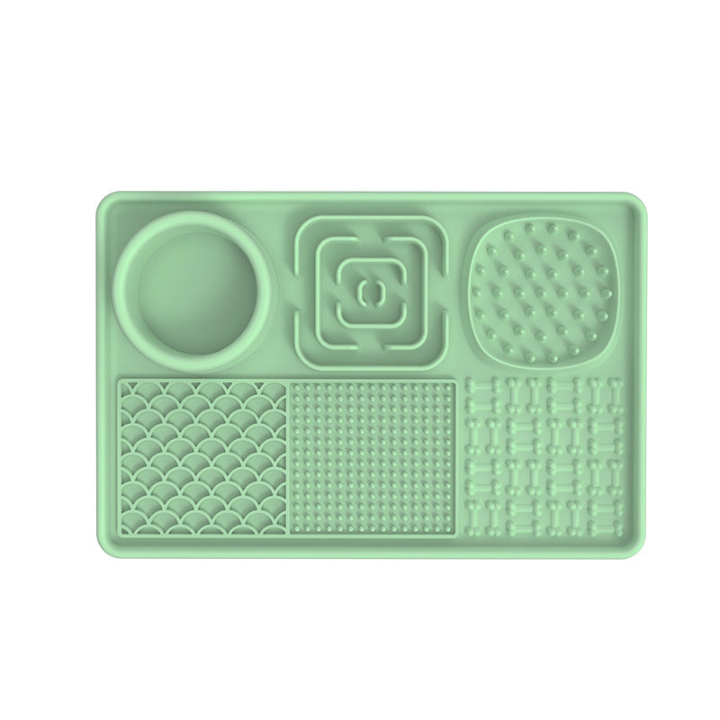 Silicone Pet Slow Feeder Mat with Suction Cups