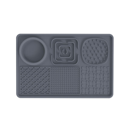 Silicone Pet Slow Feeder Mat with Suction Cups